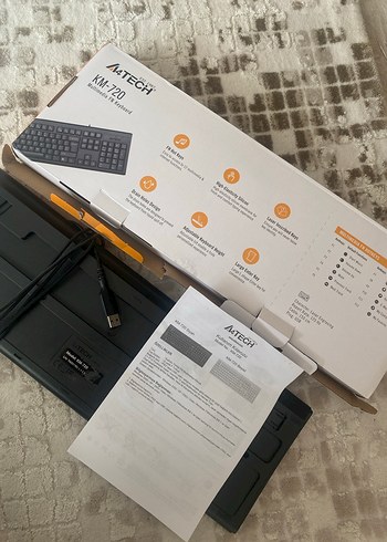 A4 Tech km-720 f klavye - Görsel 4