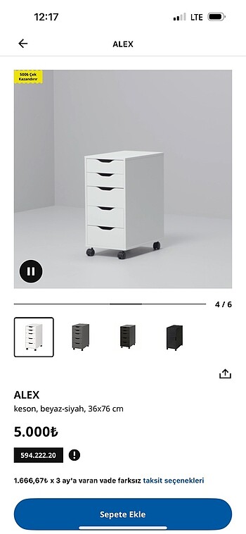  Beden Renk ikea keson