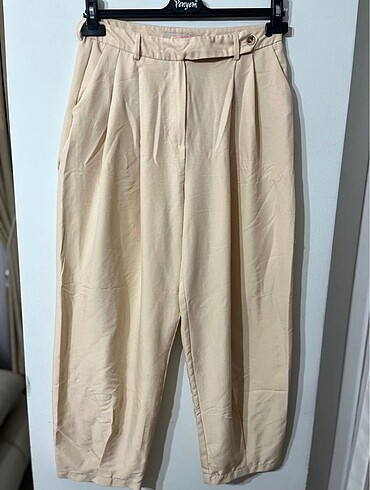 Yazlık Krem Pantolon