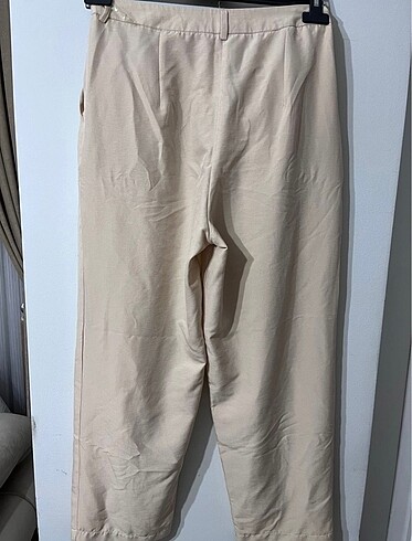Casual Nest Yazlık Krem Pantolon
