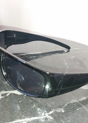 Siyah Biker Tarzı  Güneş Gözlüğü - Görsel 2