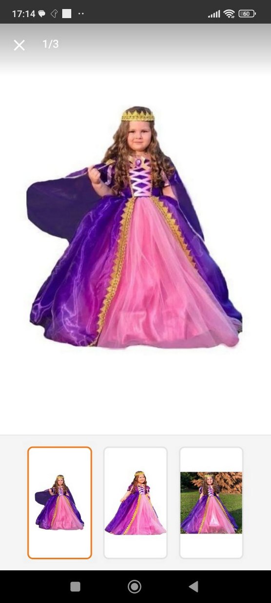 Renkli Straplez Çocuk Kostümü - Görsel 2