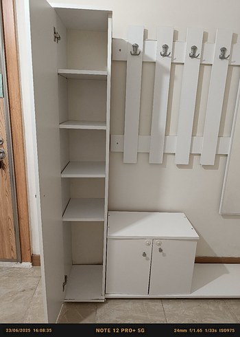 portmanto beyaz - Görsel 2