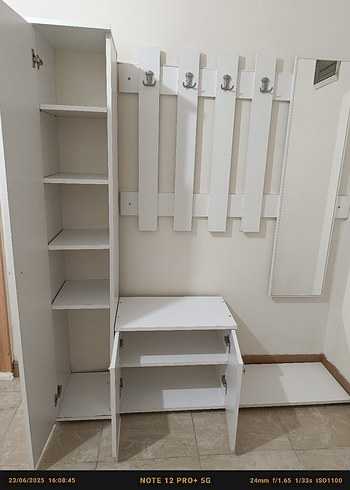 portmanto beyaz - Görsel 3