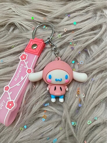 Pembe Cinnamoroll Anahtarlık