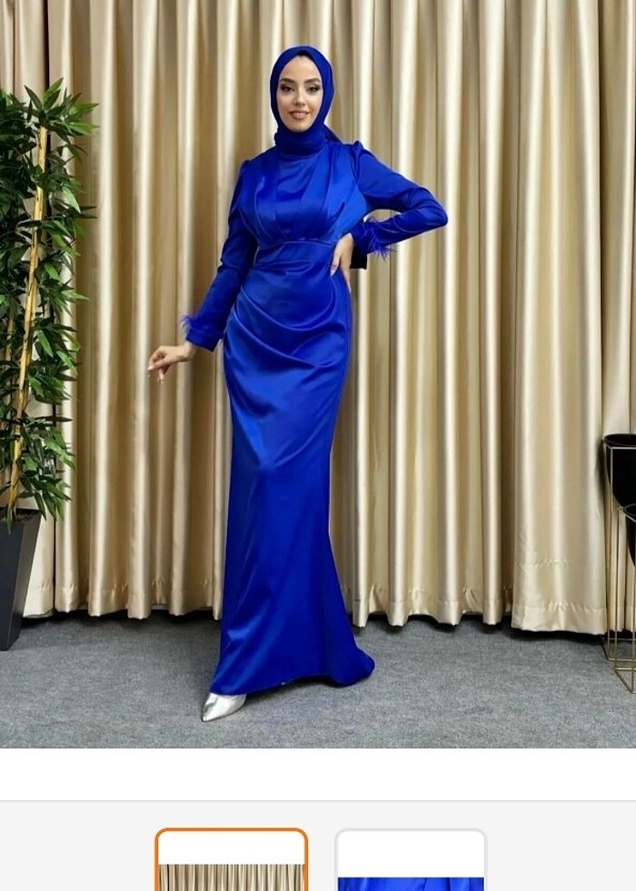 Saten abiye - Görsel 3