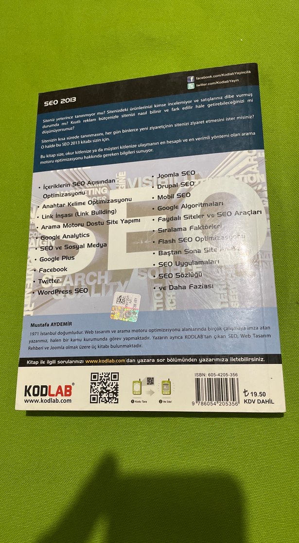 SEO 2013 - Arama Motoru Optimizasyonu Kitabı - Görsel 2