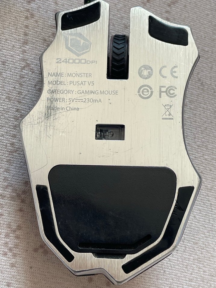 Monster Pusat V5 oyuncu mouse - Görsel 3