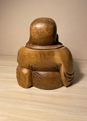 Parlak Kahverengi Buda Biblo - Görsel 4