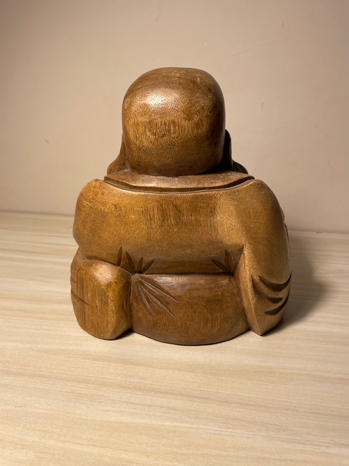 Parlak Kahverengi Buda Biblo - Görsel 4