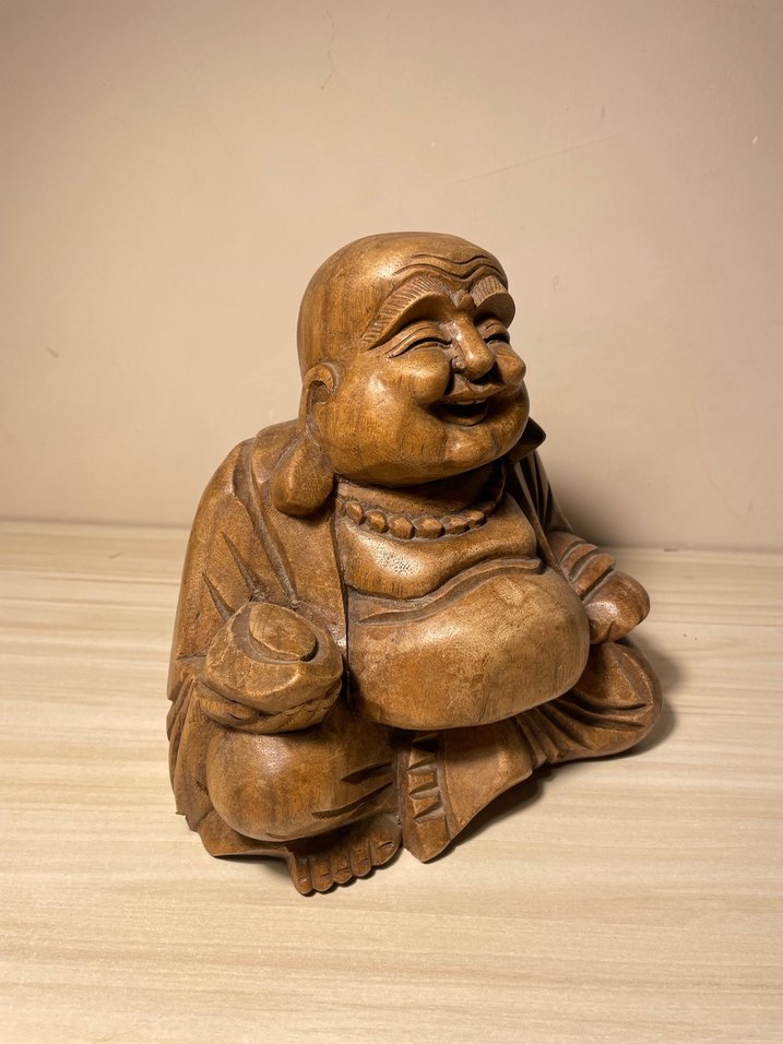 Parlak Kahverengi Buda Biblo - Görsel 2