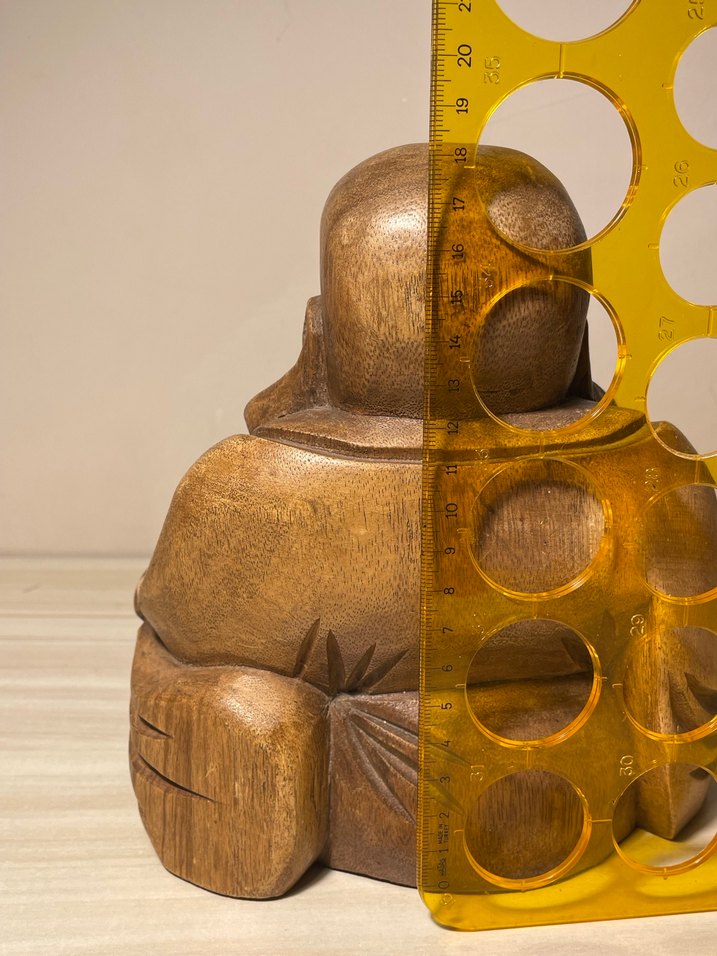 Parlak Kahverengi Buda Biblo - Görsel 5