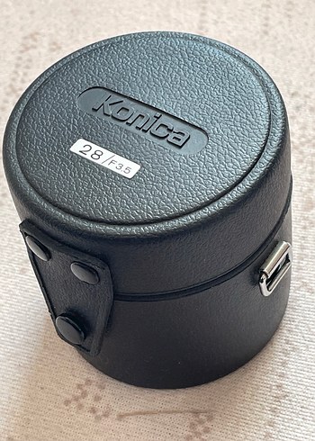 Konica Deri lens Kutusu 28/f35 - Görsel 2