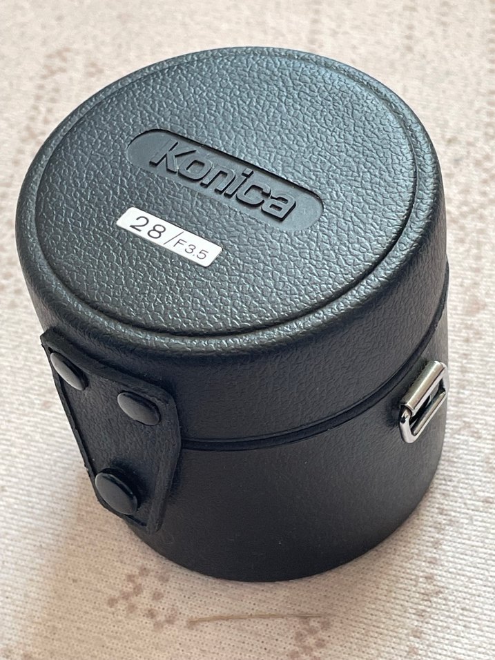 Konica Deri lens Kutusu 28/f35 - Görsel 2