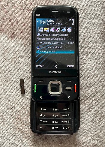 Nokia N85 Siyah Klasik Telefon - Görsel 2