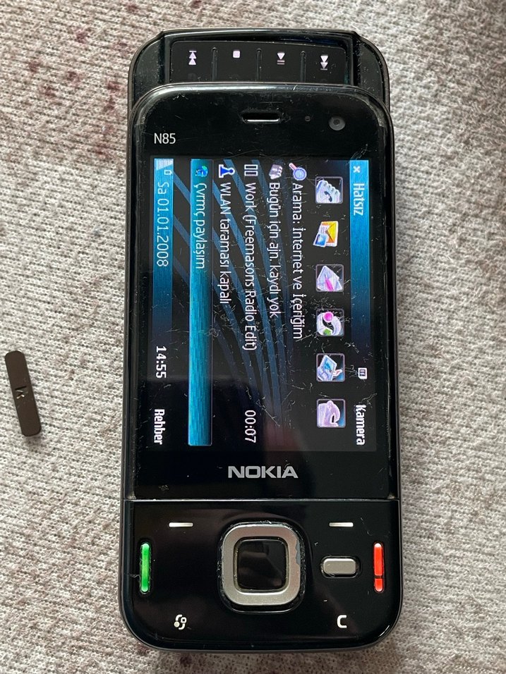 Nokia N85 Siyah Klasik Telefon - Görsel 3