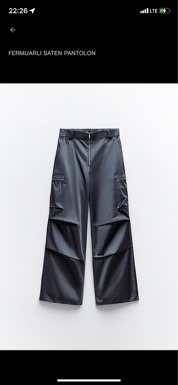 Zara Zara etiketli pantolon xs beden