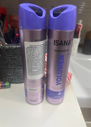 ISANA Hacim Veren Saç Spreyi 4 BÜYÜK boy - Görsel 2