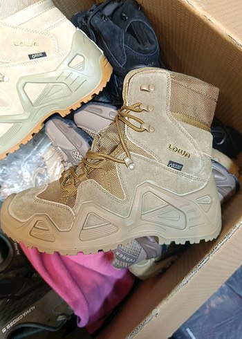 Lowa Kamuflaj Desenli Bağcıklı Erkek Bot - Görsel 2