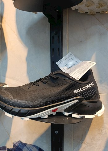 Siyah Erkek Spor Ayakkabısı Velcro Detaylı - Görsel 2