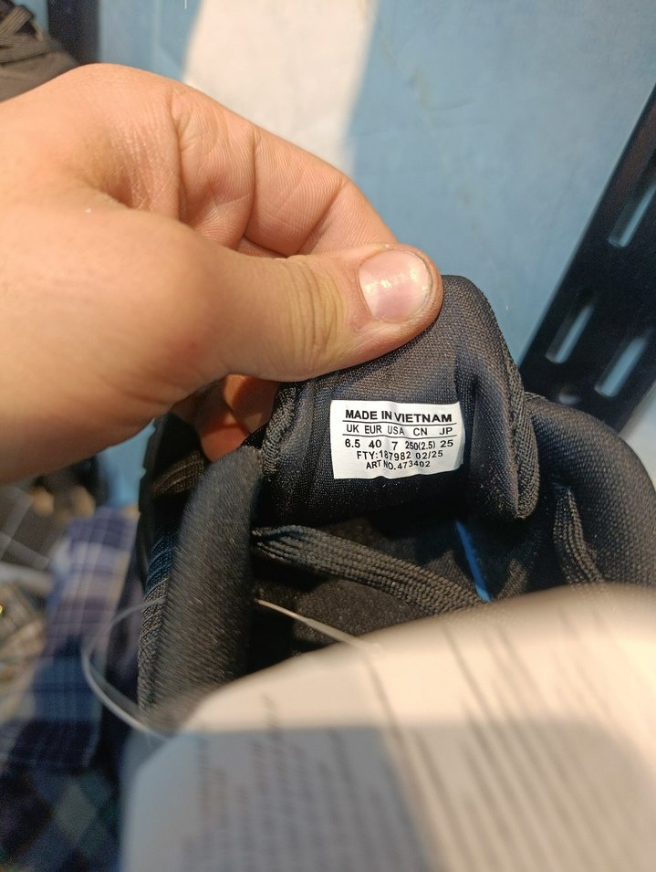 Siyah Erkek Spor Ayakkabısı Velcro Detaylı - Görsel 4