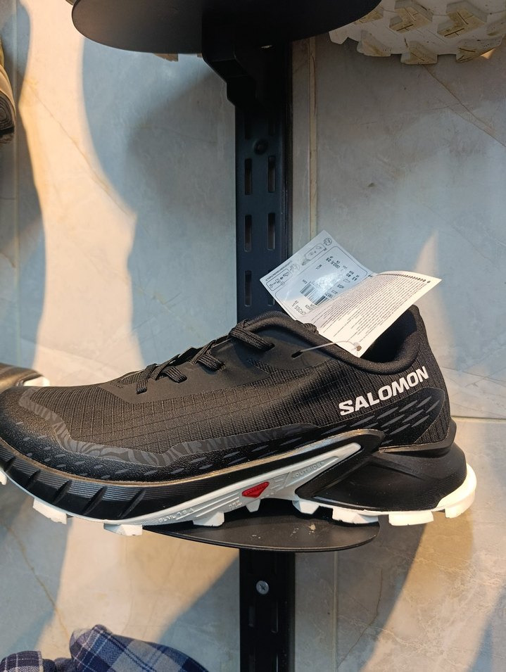 Siyah Erkek Spor Ayakkabısı Velcro Detaylı - Görsel 2