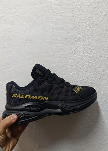 Siyah Yılan Desenli Bağcıklı Erkek Spor Ayakkabı - Görsel 4