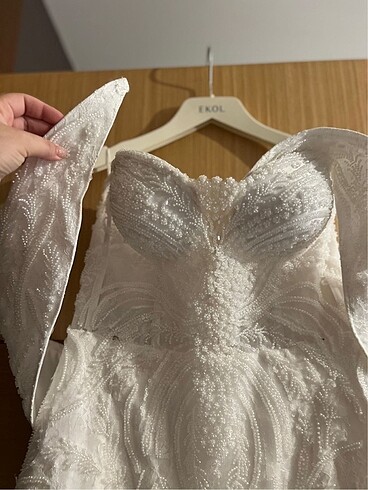 Kuyruğu çıkarılabilir balık gelinlik - Görsel 5