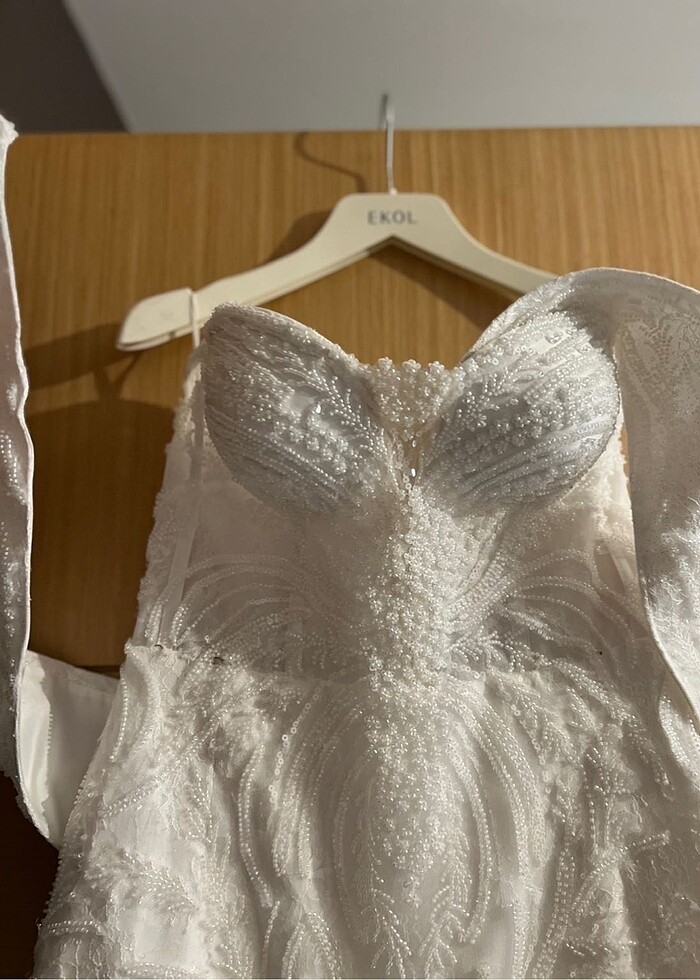 Kuyruğu çıkarılabilir balık gelinlik - Görsel 4