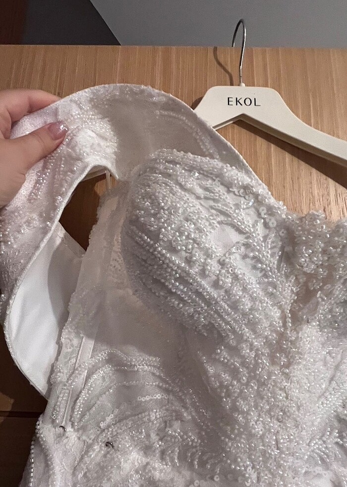 Kuyruğu çıkarılabilir balık gelinlik - Görsel 3