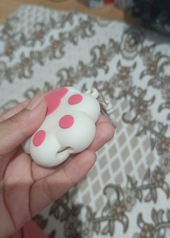 Pembe Pati Desenli Kedi Aksesuarı - Görsel 3