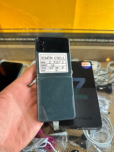 Samsung Zflip 3 5g Tr cihazı