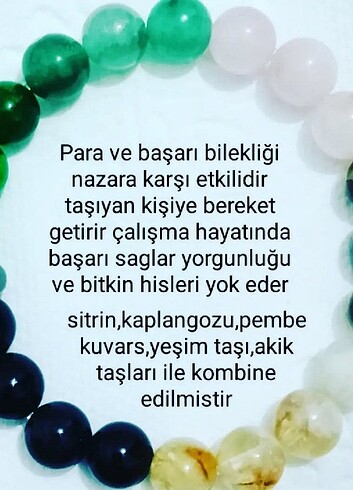 Doğal taş bileklik
