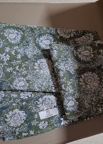 Fresh scarf desenli bürümcük şalları - Görsel 4