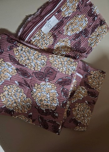 Fresh scarf desenli bürümcük şalları - Görsel 3