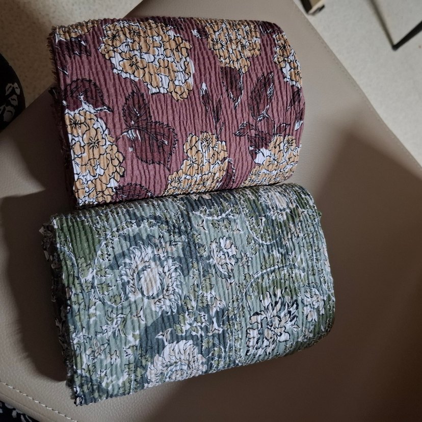 Fresh scarf desenli bürümcük şalları - Görsel 2