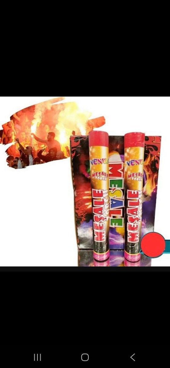 Renkli Parti meşale - Görsel 2