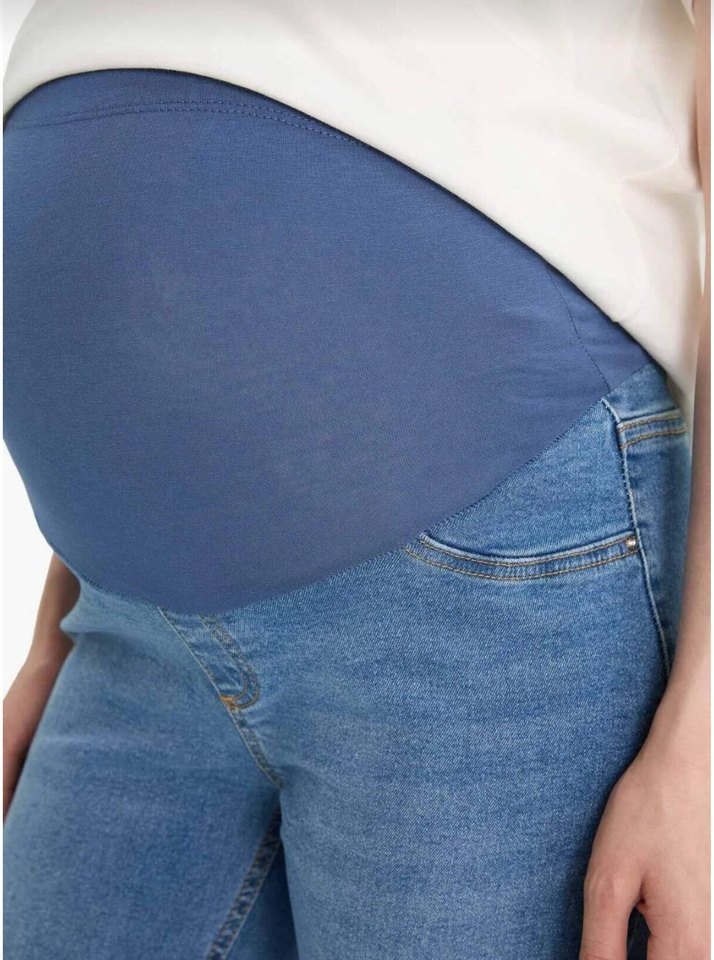 Mavi Hamile Denim Pantolon - Görsel 2