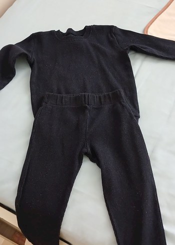 Erkek Çocuk Mavi Rahat Eşofman Takımı - Görsel 2