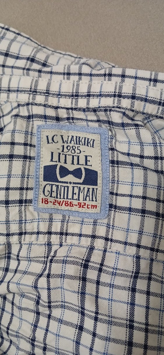 Erkek Keten Uzun Kollu Kareli Gömlek - Görsel 2