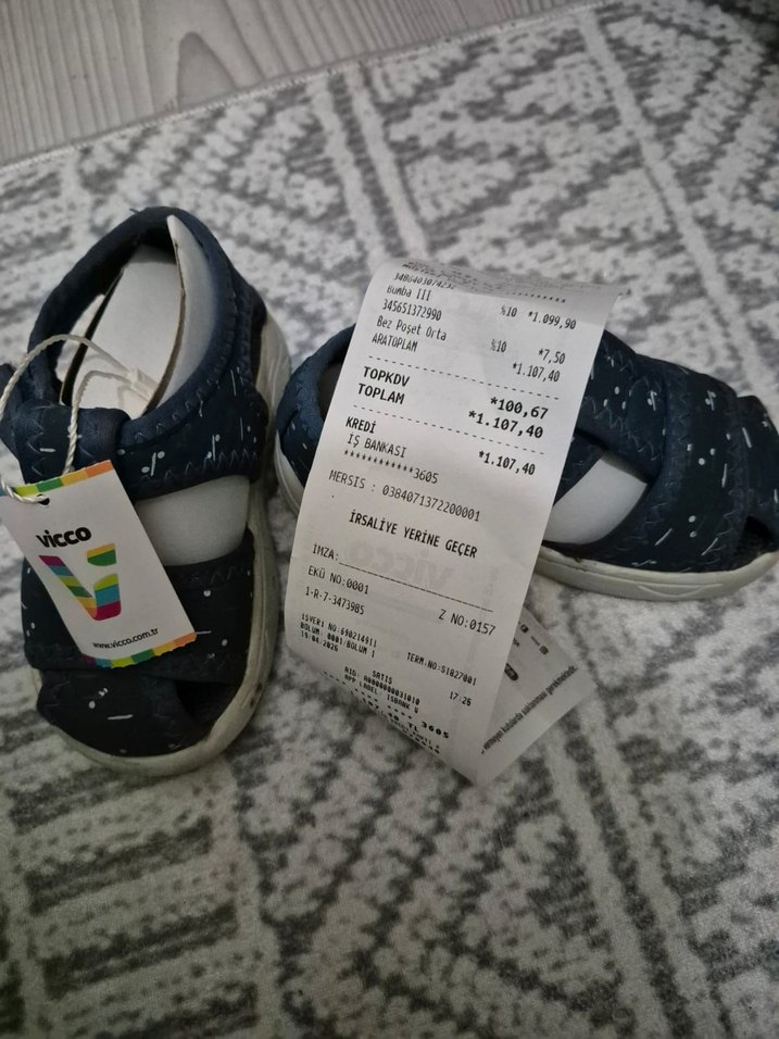 Yılan Desenli Mavi Gri Erkek Çocuk Terlik - Görsel 5