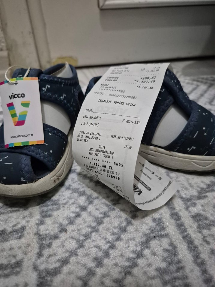 Yılan Desenli Mavi Gri Erkek Çocuk Terlik - Görsel 2