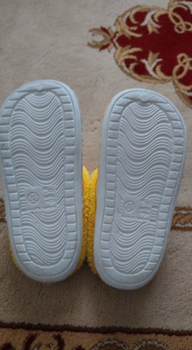 Kız Çocuk Renkli Desenli Sıcak Terlik - Görsel 3