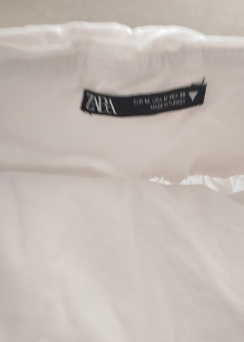 Düğmeli Beyaz Midi Hamile Eteği - Görsel 5