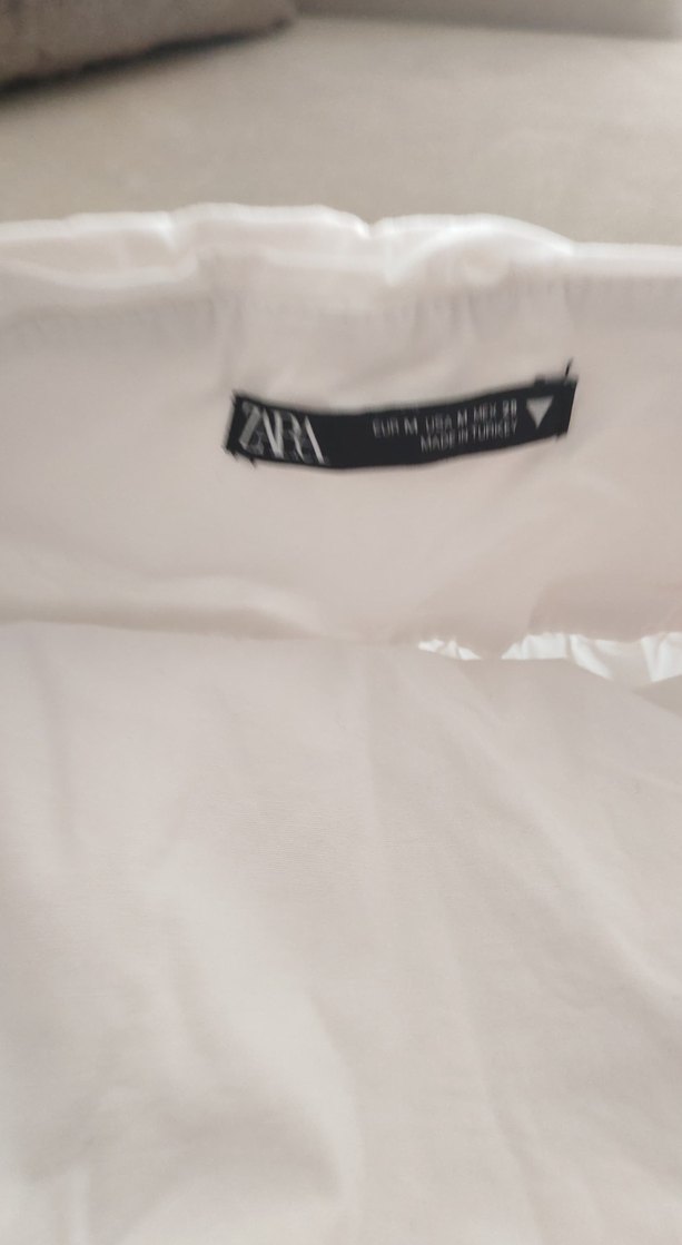 Düğmeli Beyaz Midi Hamile Eteği - Görsel 5