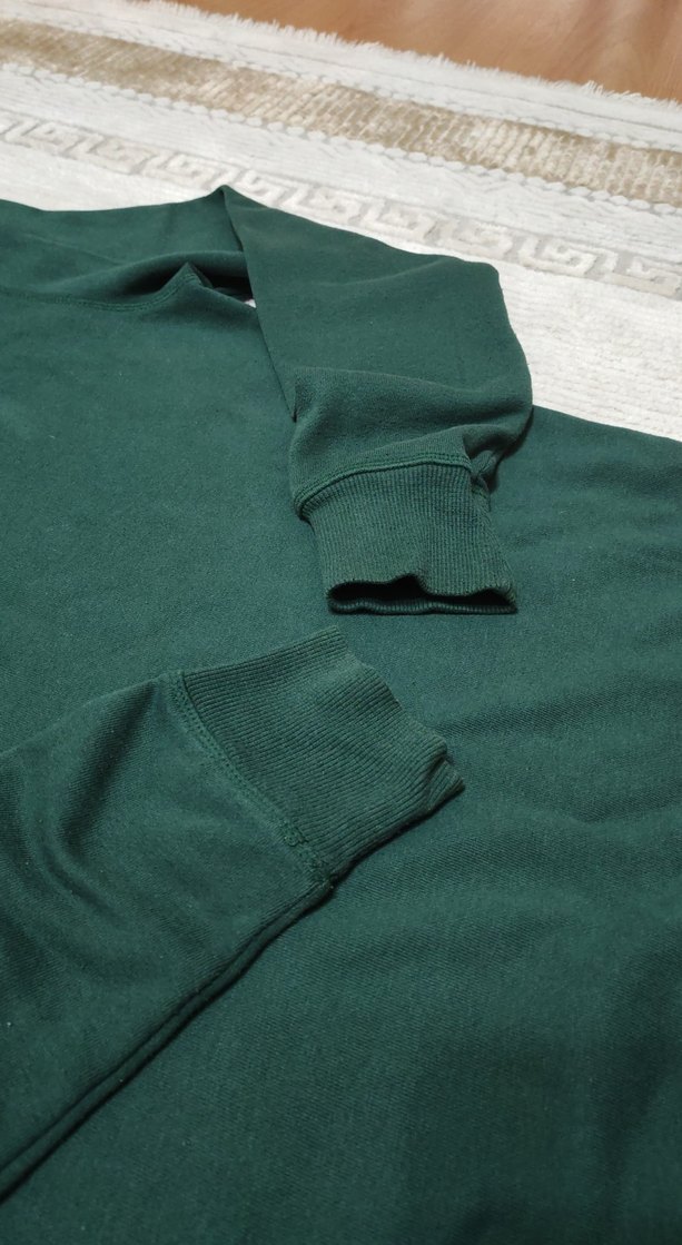 Kadın Yeşil Nakışlı Sweatshirt - Görsel 4