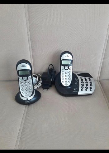 Gri Kablosuz Ev Telefonu Seti - Görsel 2