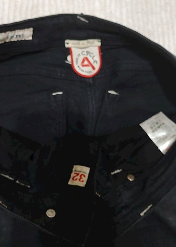 Erkek Siyah Regular Fit Denim Pantolon - Görsel 2