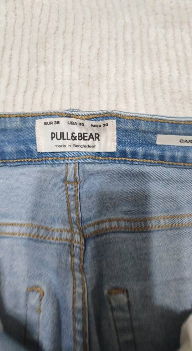 Erkek Mavi Denim Pantolon - Görsel 3