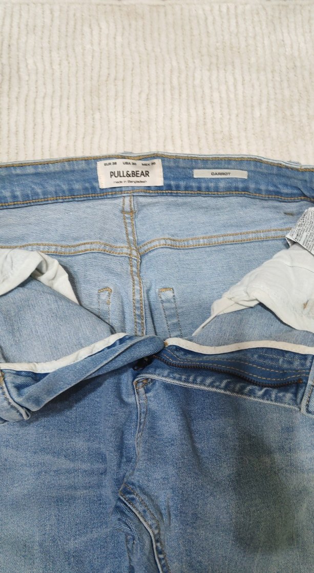 Erkek Mavi Denim Pantolon - Görsel 4